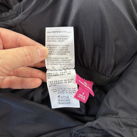 Trina Turk Swimsuit Womens 8 Off Shoulder Ruffle One Piece Vacation Beach Resort - Picture 4 of 6